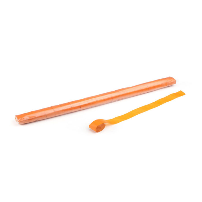 MagicFX - Streamers 10 m x 2,5 cm - Orange